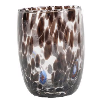 Lolipop Glass in Murano glass, black [2]