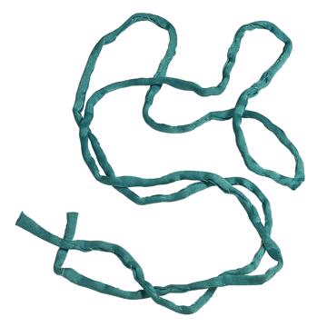 Liens en Soie roulée, aqua
