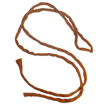 Liens en Soie roulée, orange