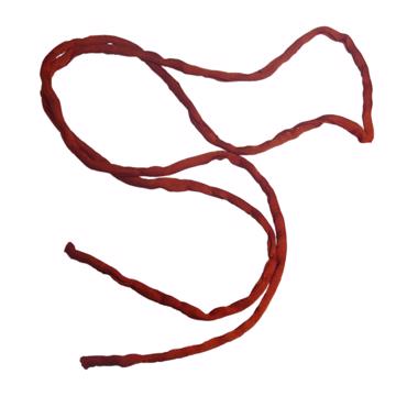 Liens en Soie roulée, mauve