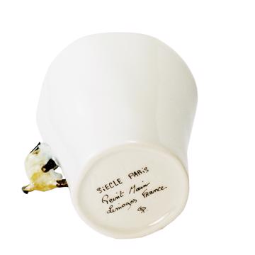 Tasse Chat en porcelaine de Limoges, beige, café/thé [4]