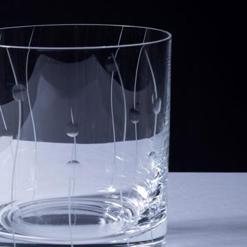 Service de verres Onde en Cristal gravé, multicolore, gobelet [4]