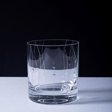 Service de verres Onde en Cristal gravé, multicolore, gobelet [1]
