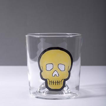 Verre Vanité en Email sur Cristallin