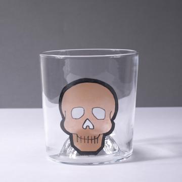 Verre Vanité en Email sur Cristallin